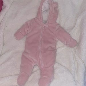 Baby girl winter suit